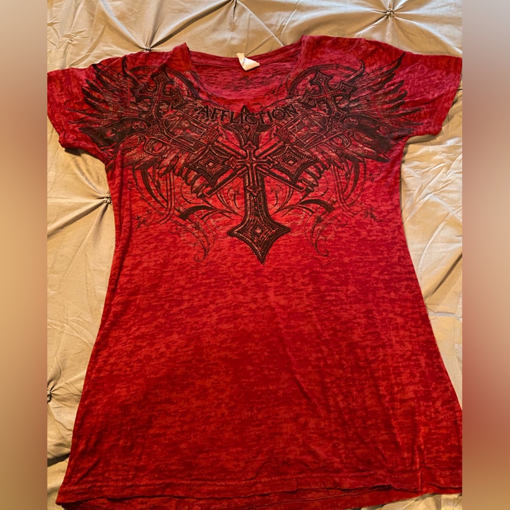 Affliction shirt   *reposhing*